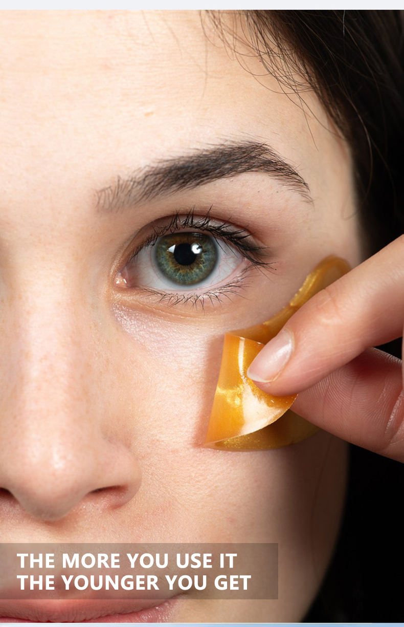 24K Golden Collagen Eye Patches