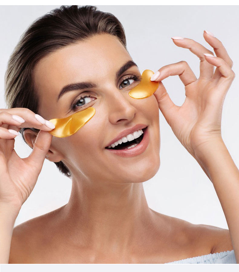 24K Golden Collagen Eye Patches